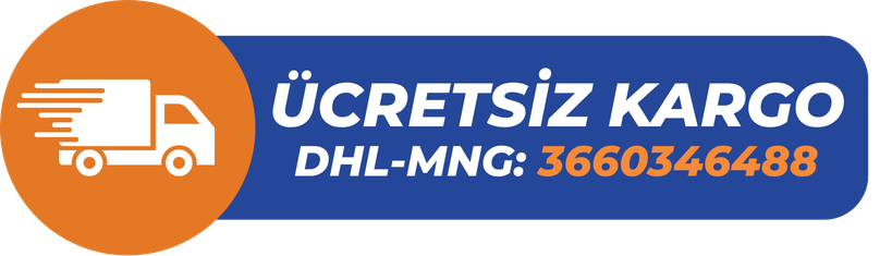 Ücretsiz Kargo — DHL-MNG müşteri no: 3660346488